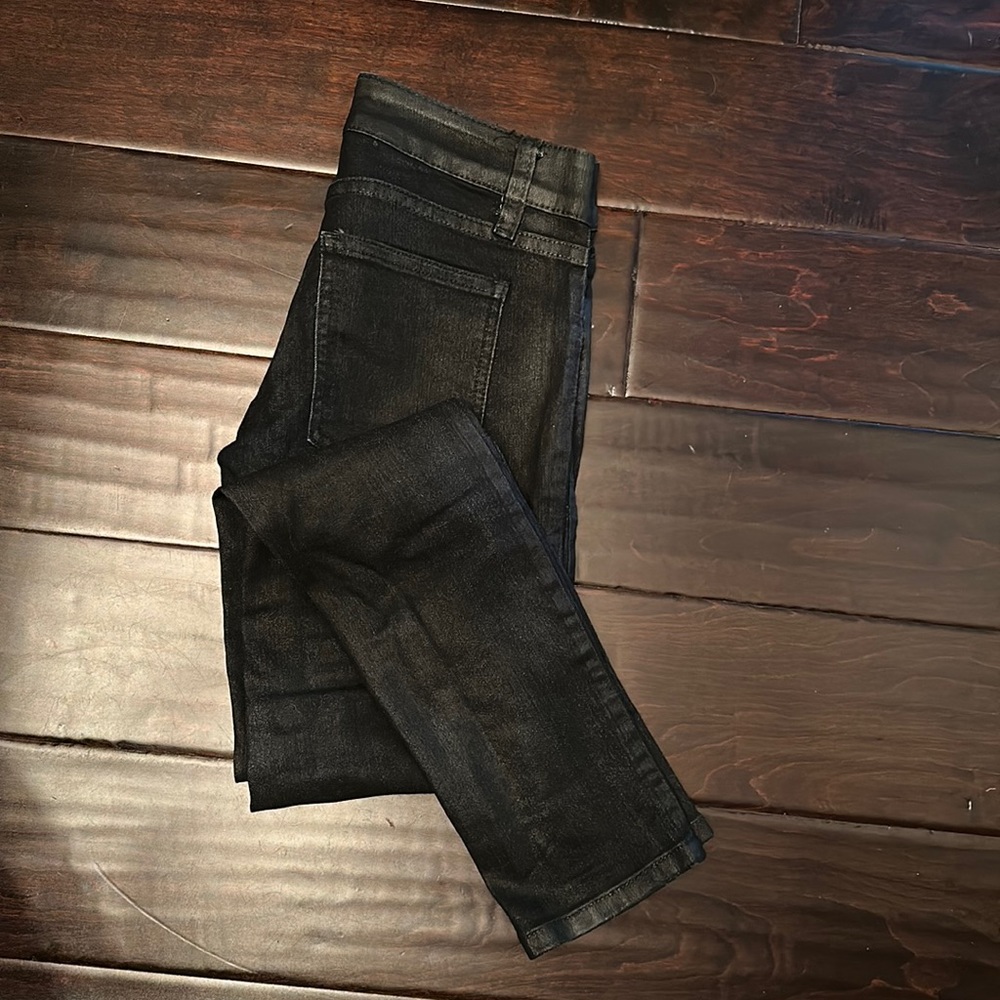Leather look Carmar 25 stretch skinny/straight jeans leggings